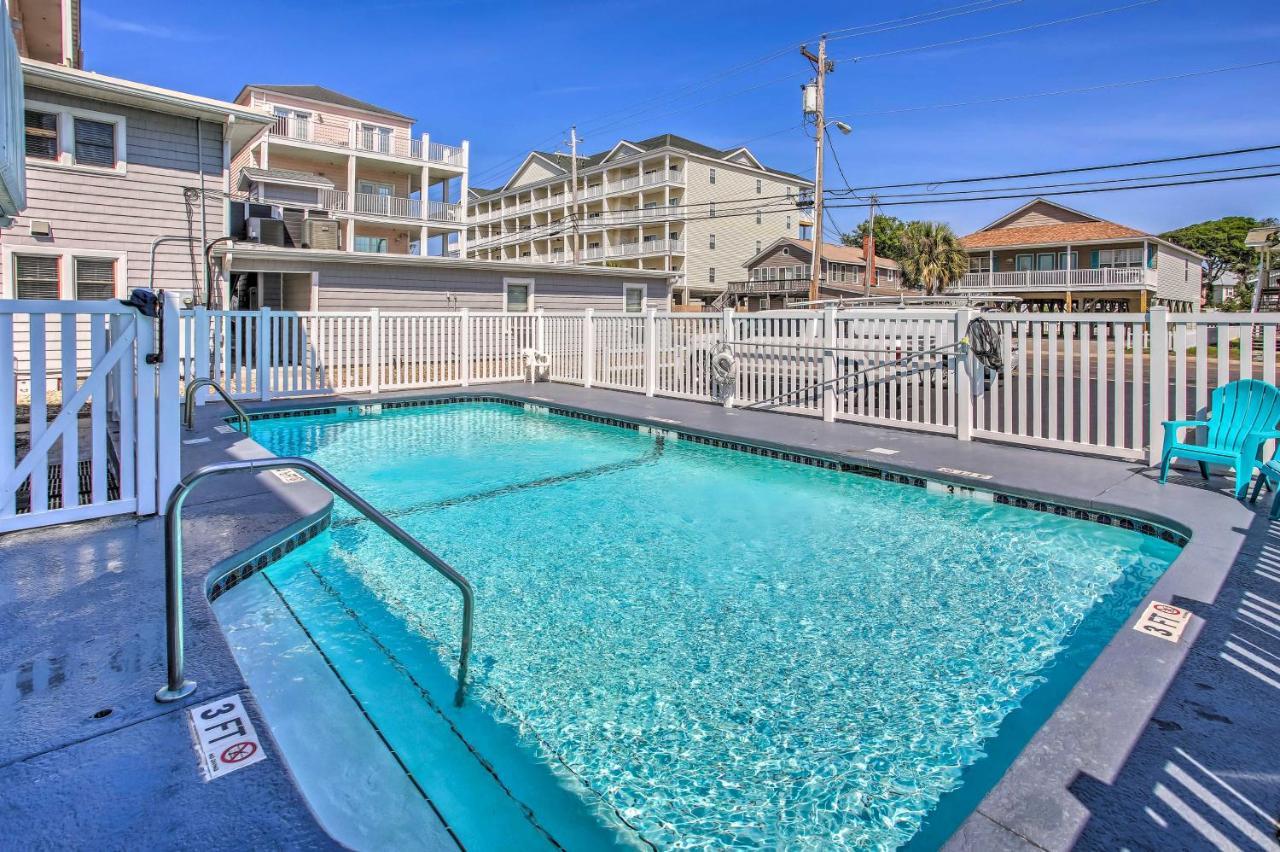 Sunny Seaside Condo With View - Walk To Beach Myrtle Beach Exterior foto