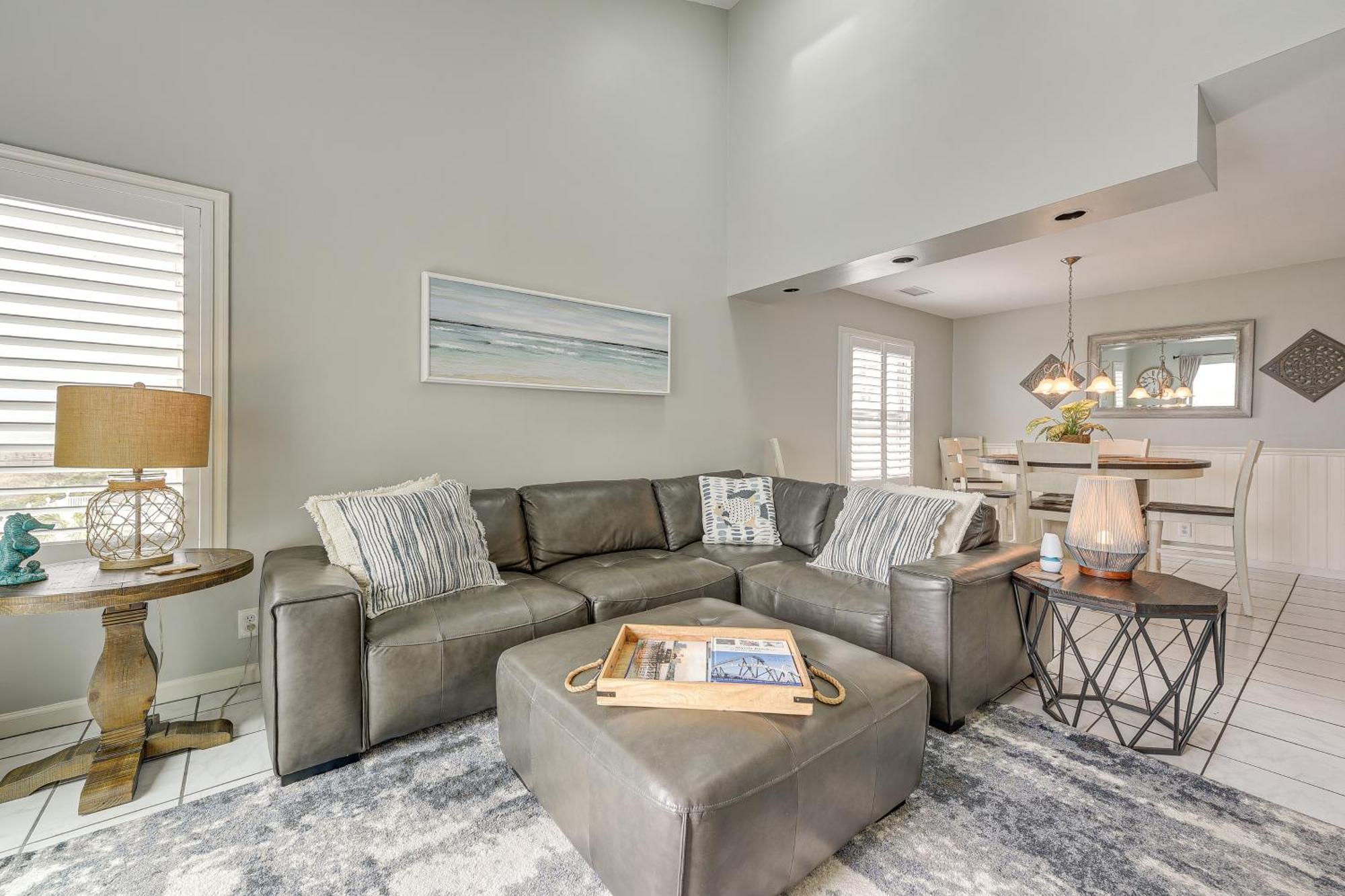 Sunny Seaside Condo With View - Walk To Beach Myrtle Beach Exterior foto